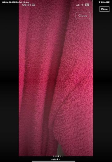 dressing robe bnwt size medium cerise pink skims dupe