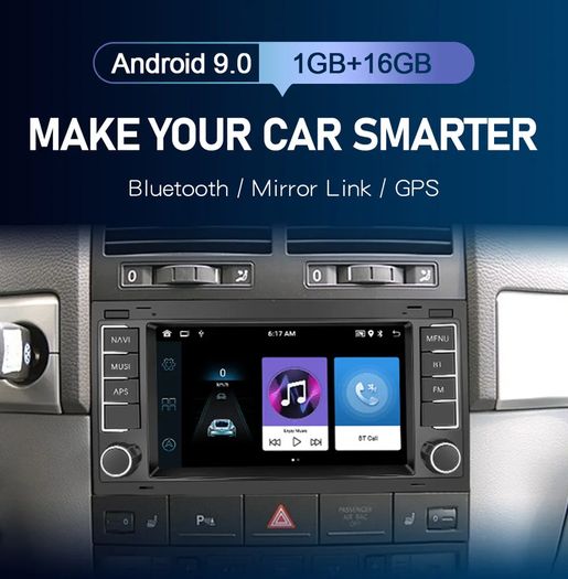 Radio For VW Volkswagen Multivan Transporter Android Auto Car Multimedia Player 2din GPS Stereo HiFi Head Unit