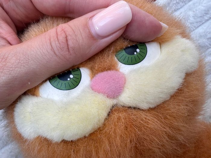 Vintage Garfield The Movie Soft Toy Push 2004 Approx. 33 cm. Used Please see photos