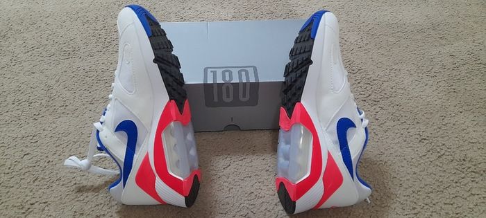 Nike Air Max 180 Ultramarine (2024) UK-7/EUR-41 FJ9259-100 White/Ultramarine/Solar Red/Black-2024