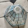 Ceiling Light Shade- Blues And Silver. In Great Condition. Image 9