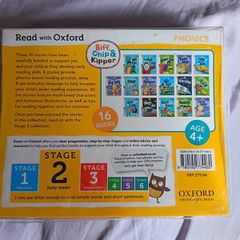 Biff, Chip and Kipper series Stage 2 Read with Oxford 16 Books Collection Set