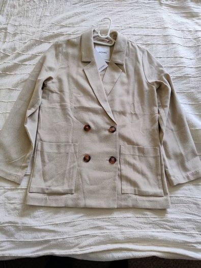 Monkl ladies jacket new with tags in excellent condition see last three photos for exact measurements FREE STANDARD POSTAGE INCLUDED