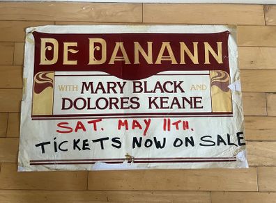 Vintage De Danann / Dolores Keane Poster
