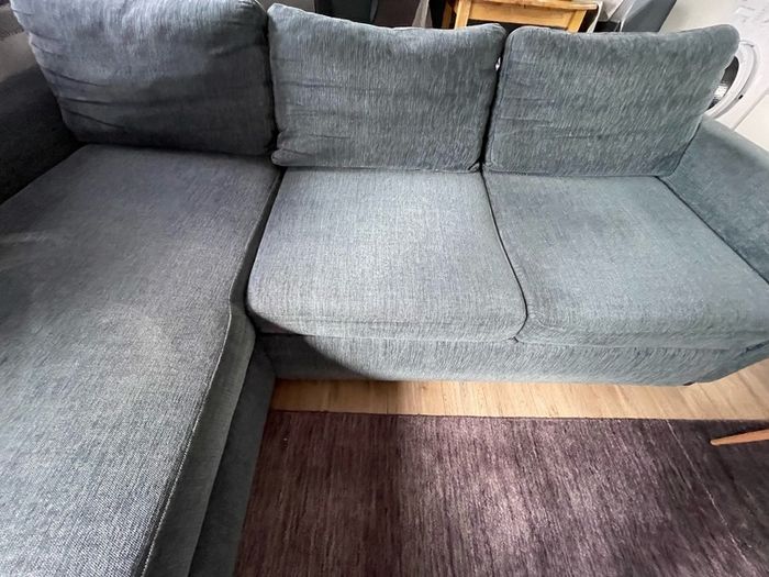 Left hand faced sofa bed with storage