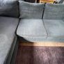 Left hand faced sofa bed with storage Image 5