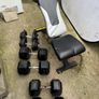 Home Gym Setup  176kg Dumbbells & Bench Image 2