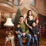 fancy fabric Christmas backdrop Image 2