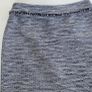 KARL LAGERFIELD navy/blue/white wool mix skirt Sz 6US (Fit 8-10UK) - Rrp 299 (New) Image 3
