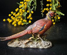 Vintage Ceramic Pheasant Figurine