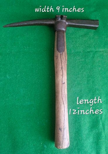 Vintage Slater's Roofing Hammer/Steel Head