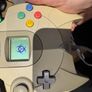 Sega Dreamcast White modded with GDEmu, 1 controller and VMU Image 4