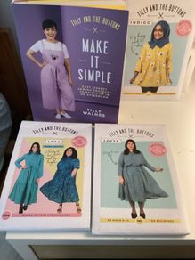 Tilly and the Buttons Make It Simple Book and Sewing Patterns bundle plus free bonus pattern