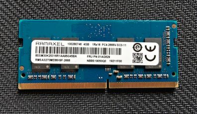 DDR4 4GB laptop memory