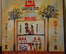 Vintage Vinyl AIDA Giuseppe Verdi Decca, Price, Vickers, Merrill, Solti. Decca Box 3Lp. Classical Music