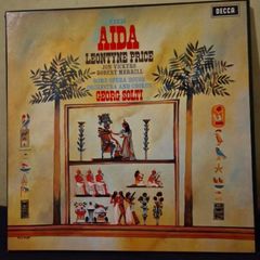 Vintage Vinyl AIDA Giuseppe Verdi Decca, Price, Vickers, Merrill, Solti. Decca Box 3Lp. Classical Music