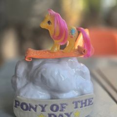 Baby Gusty Sparkle Babies Ponies HTF MLP G1 My Little Pony