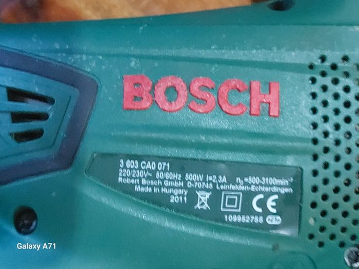 BOSCHE PST 700E 500W  Jigsaw in a case, works perfect, excellent condition
