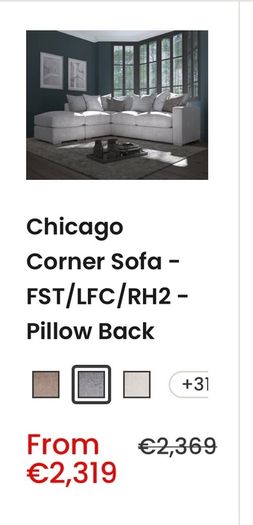 4 Seater Couch with Footstool