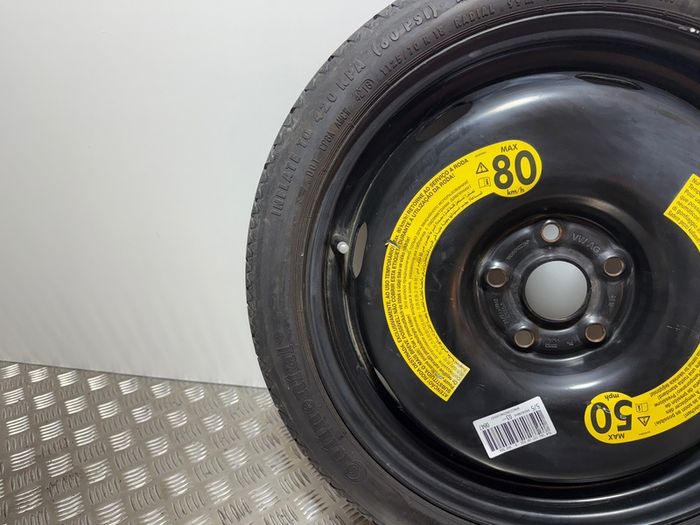 2016 Volkswagen Golf Mk7 Spare Wheel T125/70/r18 Size