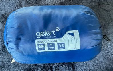Gelert Hebog Classic 200 Sleeping Bag, 1 2 season camping