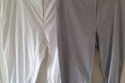 Grey &amp; White  Cropped Trousers, Clearance Offer for Both