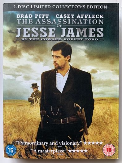 The Assassination Of Jesse James By The Coward Robert Ford [2007] Brad Pitt [Movie 2DVD Digibook]