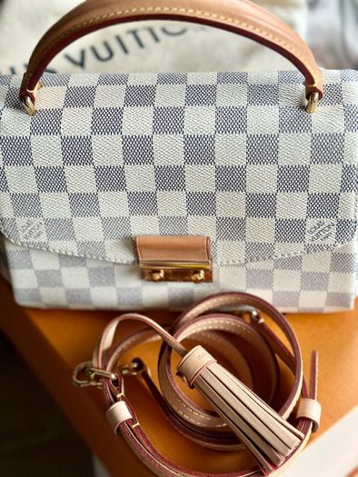 Genuine Louis Vuitton Croisette Crossbody Bag