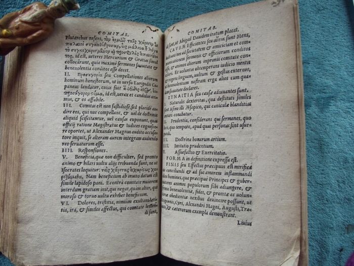 Regulae Vitae, Virtutum Descriptiones Methodicae - David Chytraeus - Published By Witebergae 1565