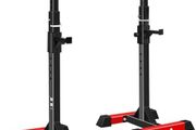 Dumbbell Stand Squat Rack with 6 Height-Adjustable Barbell Rack, 2 Individual Stands, Made of Powder-Coated Steel, Max. Maximum load: 200 kg