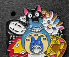 Totoro Enamel Pin large
