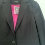 Black blazer pink lining Image 2