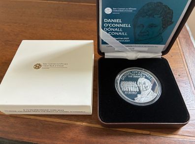 Daniel O'Connell Proof Coin 28.28 G Silver