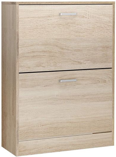 Shoe Cabinet with 2 Compartments - Free Delivery Nationwide