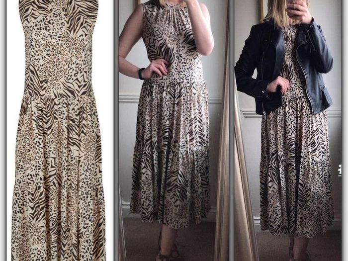 New Look animal Print Dress