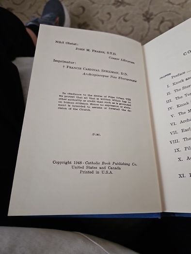 Vintage Catholic book. Our Lady of Knock by William D Coyne