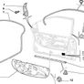 RH Door Weatherstrip (Fiat Multipla) Image 2