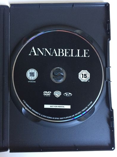 Annabelle [2014] Annabelle Wallis, Ward Horton & Alfre Woodard [Movie DVD]