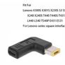 Type-C Female to Square DC Male Power Charger Adapter for Lenovo Thinkpad Laptop Image 3