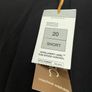 M&S black trousers short plus size Image 2