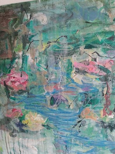 Large Original Abstract Painting Original Art Contemporary Art Modern Irish abstract art Framed