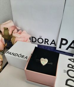 new genuine pandora MY HERO heart charm