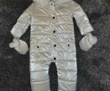River Island baby girl pramsuit/ winter suit/