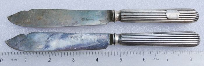 Vintage mixed set of Elkington & Co. silver-plated flatware 1800s