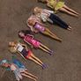 Barbie Dream house, camper van, ambulance sports car and plane Image 3