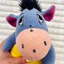Disney Winnie the Pooh Eeyore Hunny Pot Plush Soft Toy approx. 32 cm. Used Please see photos Image 4