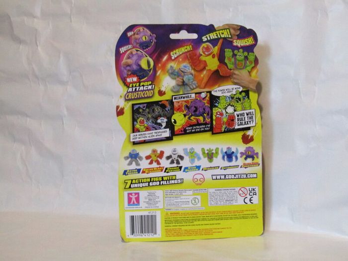 Heroes of Goo Jit Zu Ultra Rare Crusticoid Figure Brand New Sealed Rare Hard To Find