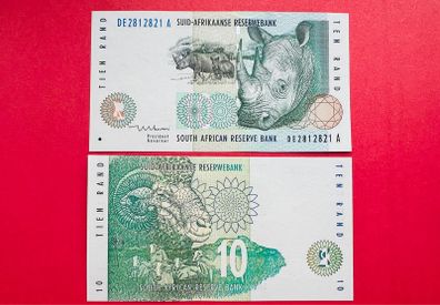 South Africa  10 Rand  1999  Pick  123b  ( Uncirculated )