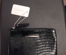 black purse new tags