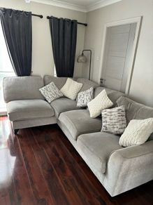 Corner sofa and love seat